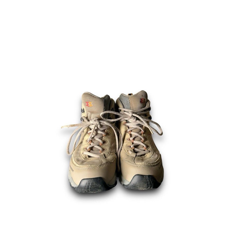 Garmont Kiowa Mens Gore Tex Vibram Beige Water Resistant Hiking Boots Beige 6 - Picture 2 of 8